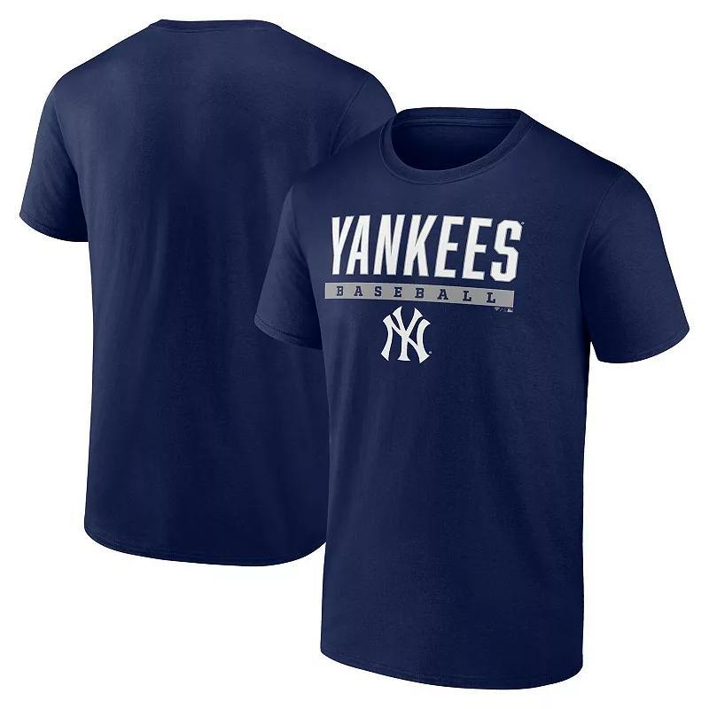 Mens Fanatics Navy New York Yankees Power Hit T-shirt Product Image