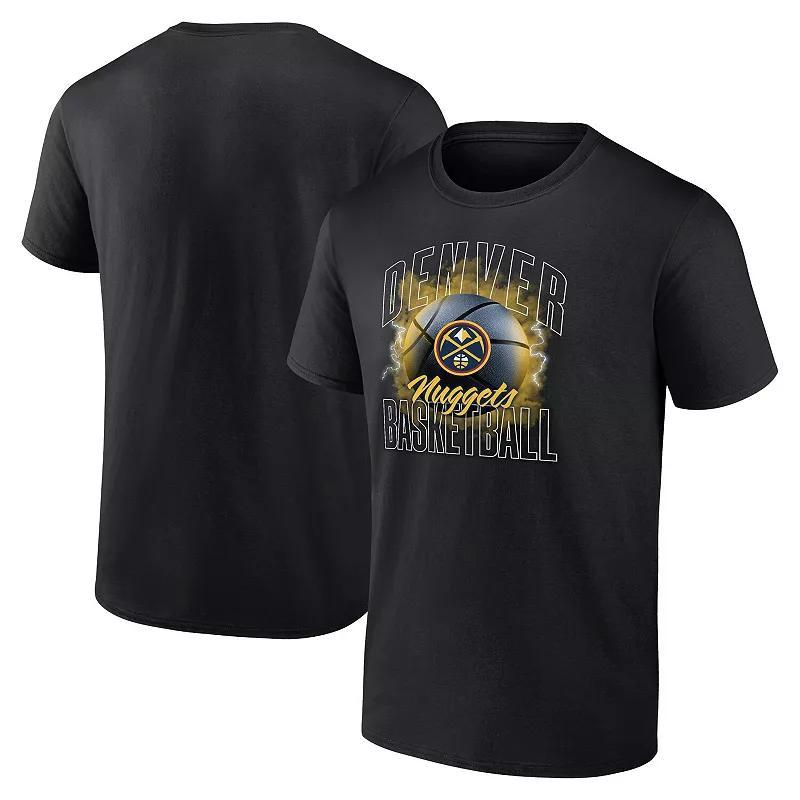 Mens Fanatics Black Denver Nuggets Match Up T-Shirt Product Image