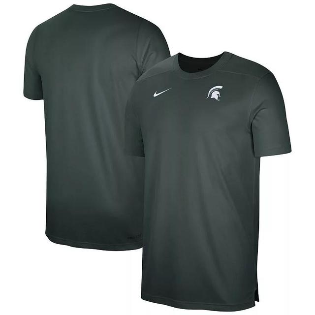 Mens Nike Michigan State Spartans Sideline Coaches Performance Top Product Image