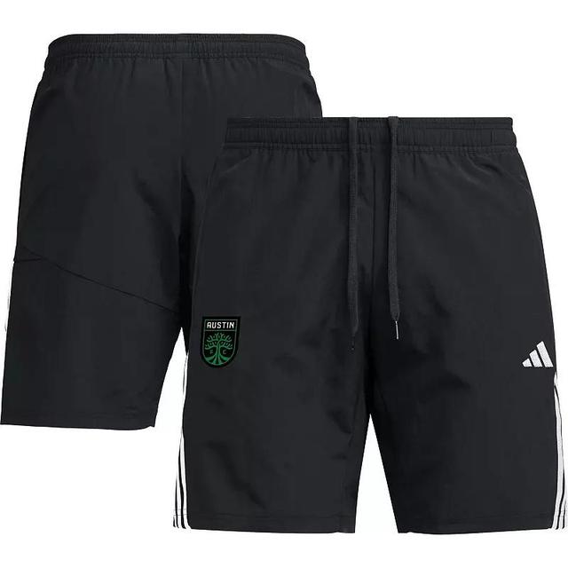 Mens adidas Black Austin FC Downtime Shorts Product Image