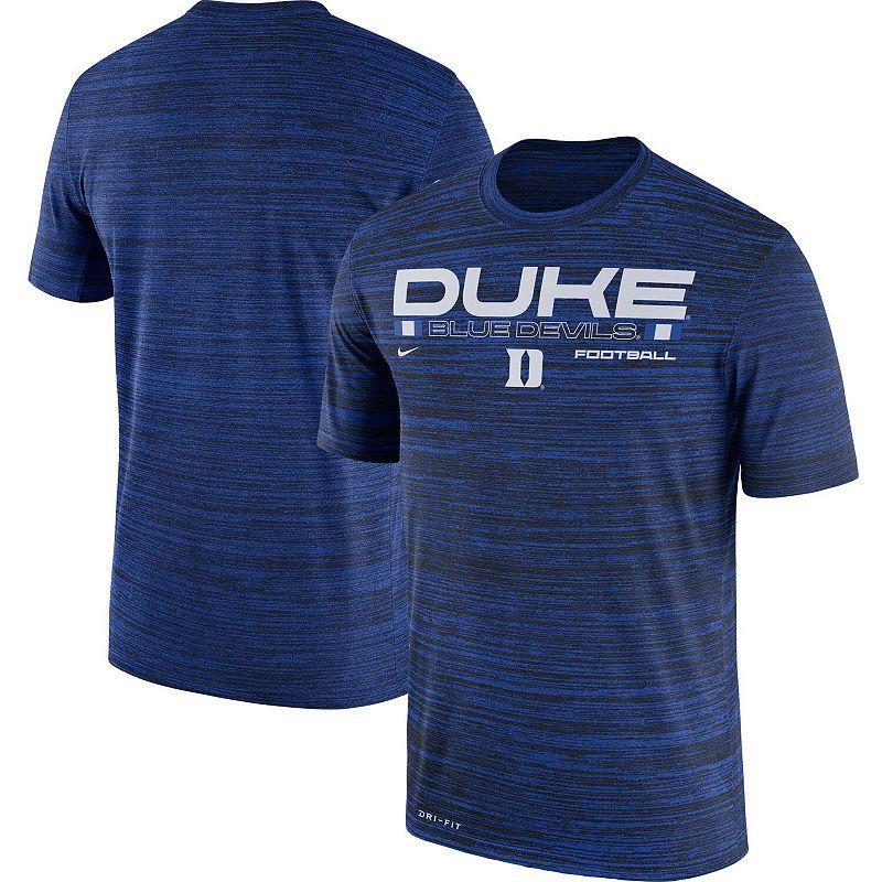 Mens Nike Royal Duke Blue Devils Team Velocity Legend Performance T-shirt Product Image