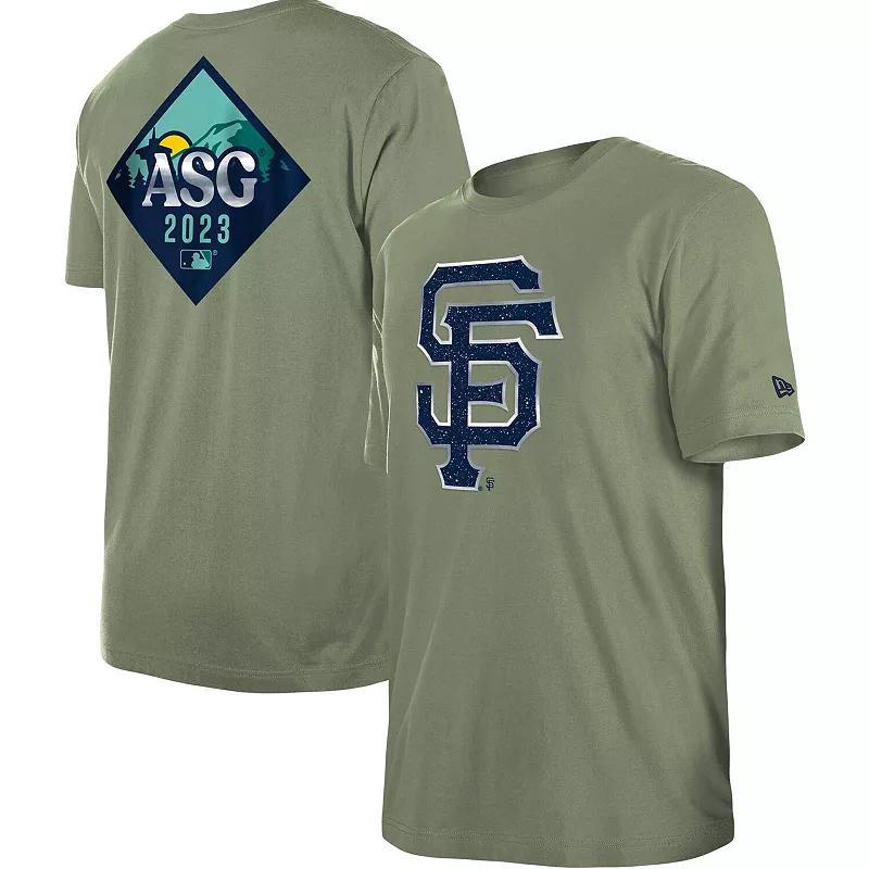 Mens New Era San Francisco Giants 2023 All-Star Game Evergreen T-Shirt Product Image