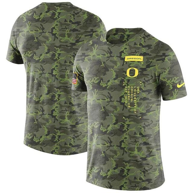 Mens Nike Camo Oregon Ducks Military T-Shirt Product Image