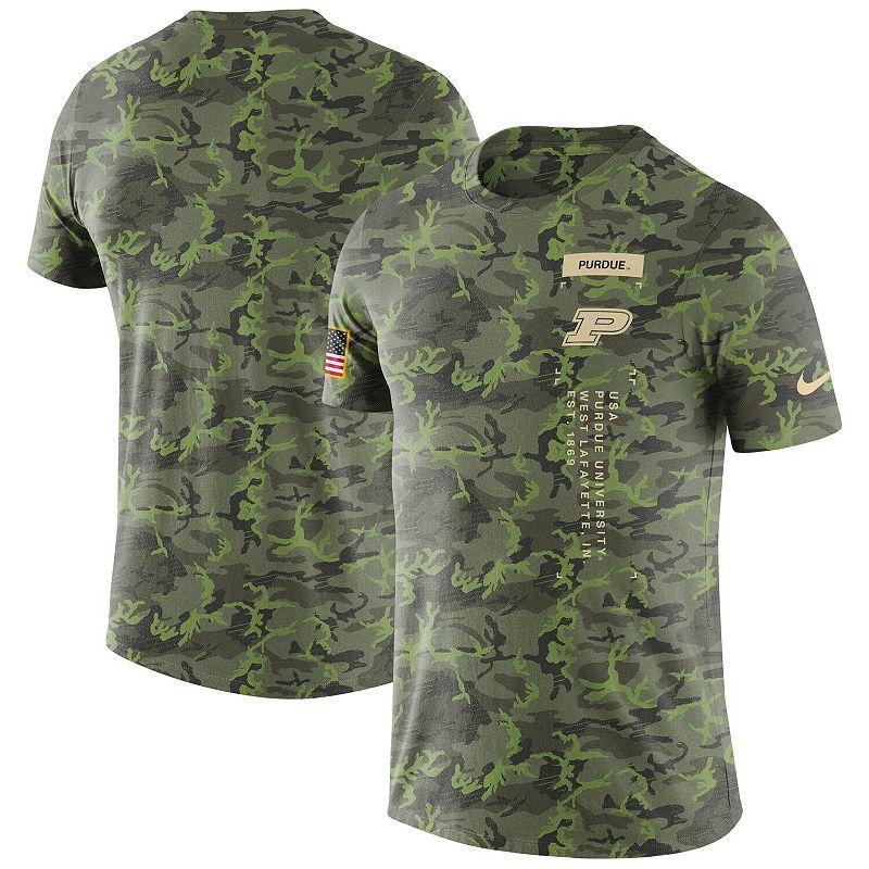 Mens Nike Camo Purdue Boilermakers Military T-Shirt Product Image