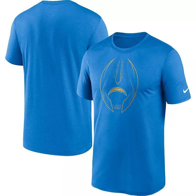 Mens Nike Powder Blue Los Angeles Chargers Team Legend Icon Performance T-Shirt Product Image