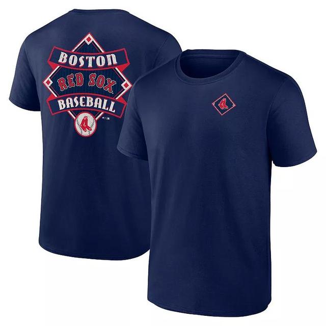 Mens Profile Boston Red Sox Big & Tall Field Play T-Shirt Blue Product Image