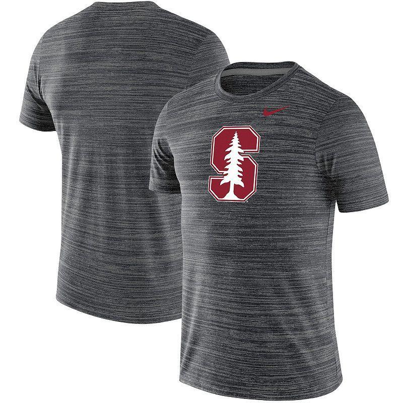 Mens Nike Black Stanford Cardinal Team Logo Velocity Legend Performance T-Shirt Product Image