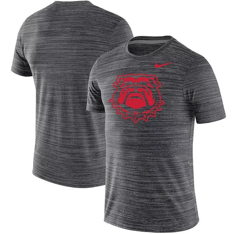 Mens Nike Georgia Bulldogs Big & Tall Performance Velocity Space Dye T-Shirt Product Image