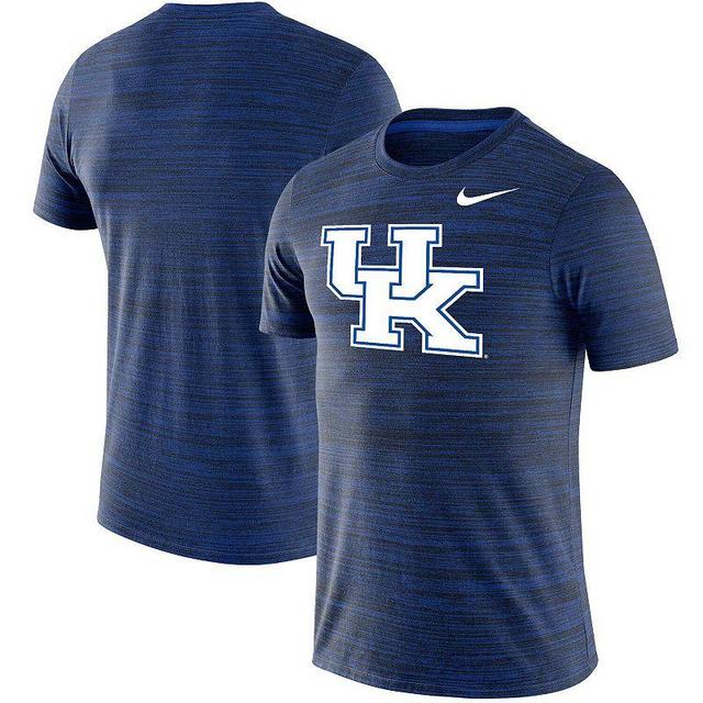 Mens Nike Royal Kentucky Wildcats Big & Tall Velocity Space-Dye Performance T-Shirt Product Image