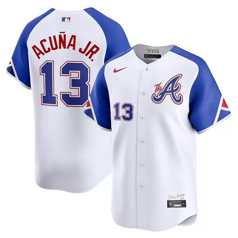 Mens Nike Ronald Acua Jr. Atlanta Braves City Connect Limited Player Jersey Product Image