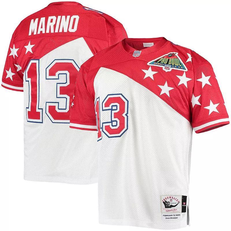 Mens Mitchell & Ness Dan Marino /Red AFC 1994 Pro Bowl Authentic Jersey Product Image