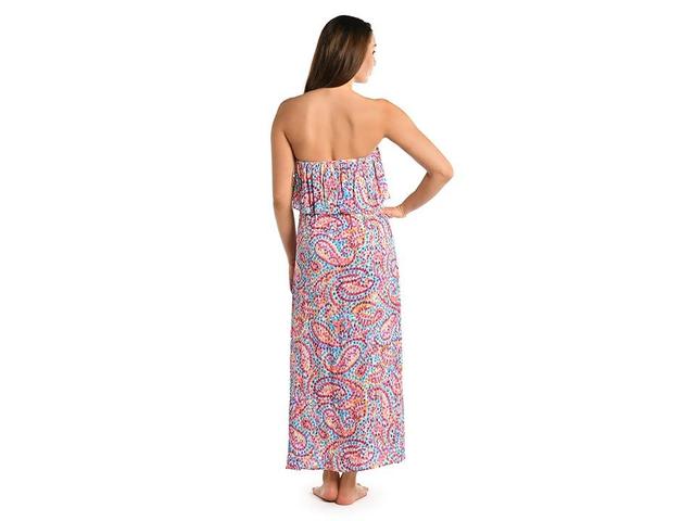 La Blanca Pebble Bandeau Strapless Cover-Up Dress Product Image