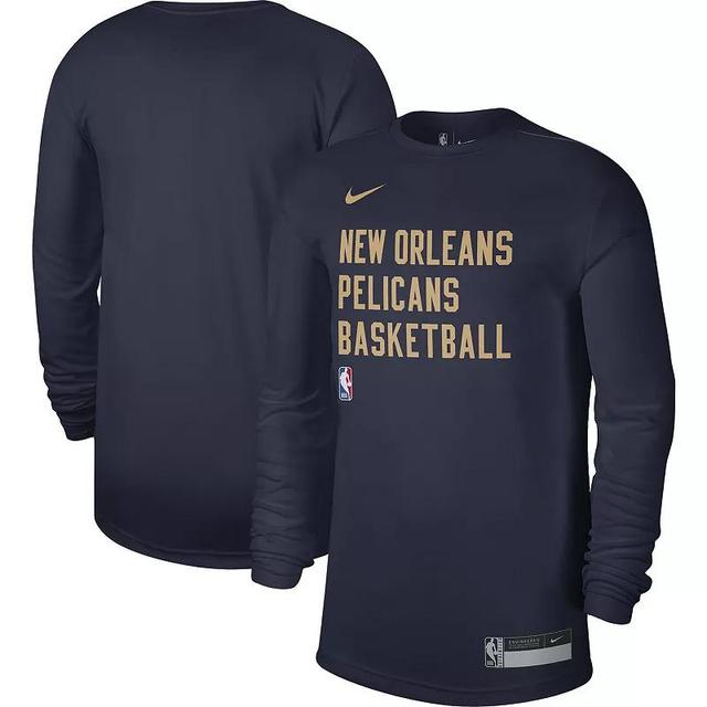 Unisex Nike Brooklyn Nets 2023/24 Legend On-Court Practice Long Sleeve T-Shirt, Mens Product Image