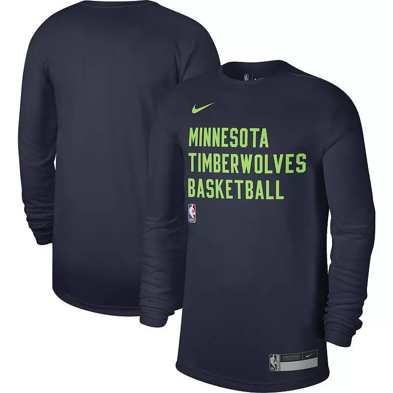 Unisex Nike Navy Memphis Grizzlies 2023/24 Legend On-Court Practice Long Sleeve T-Shirt, Mens Grz Blue Product Image