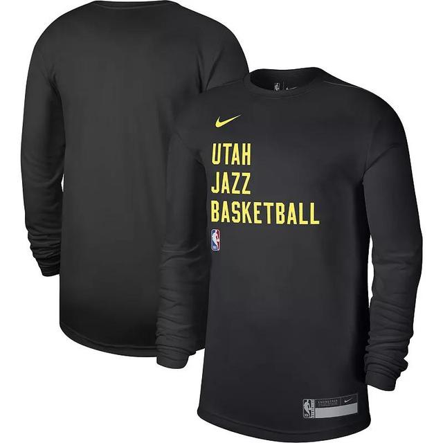 Unisex Nike Black Utah Jazz 2023/24 Legend On-Court Practice Long Sleeve T-Shirt, Mens Product Image