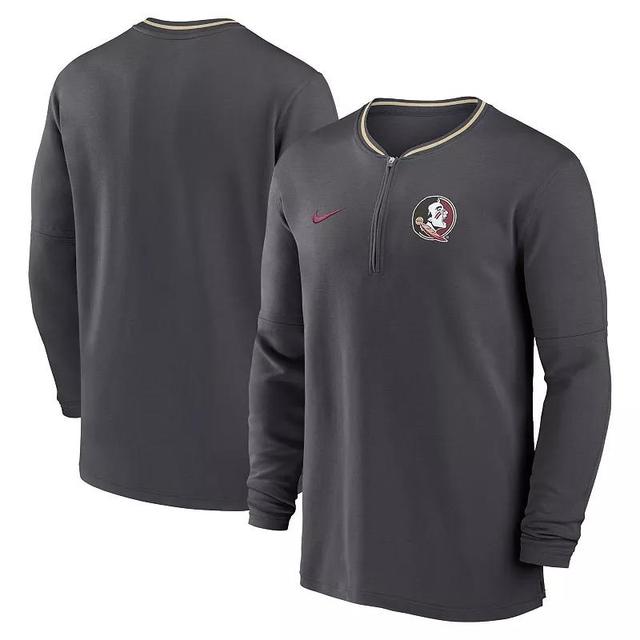 Mens UCLA Bruins Sideline Coach Jordan Dri-FIT College 1/2-Zip Long-Sleeve Top Product Image