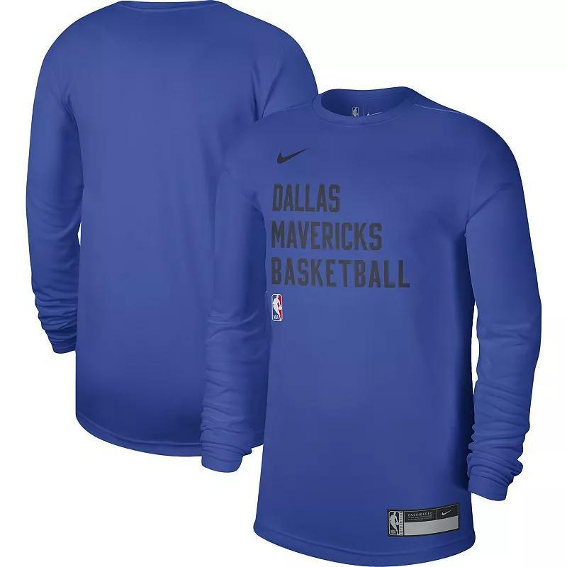 Unisex Nike Dallas Mavericks 2023/24 Legend On-Court Practice Long Sleeve T-Shirt, Mens Product Image