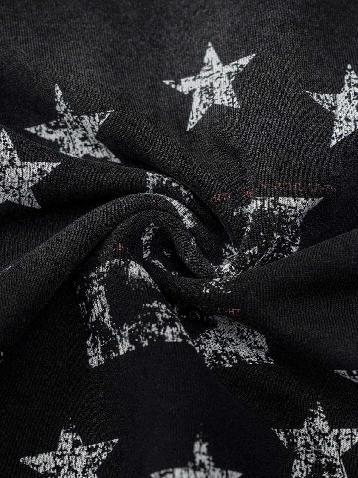 Aelfric Eden Blurring Star Washed Hoodie Product Image