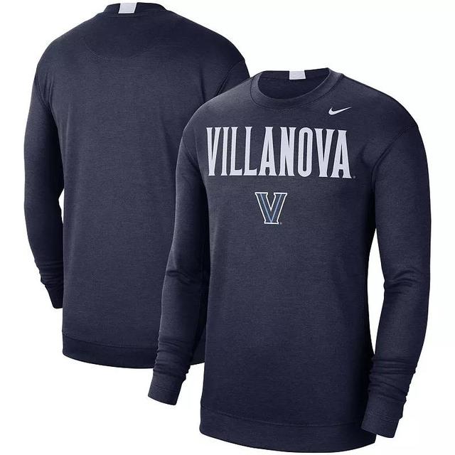 Mens Nike Villanova Wildcats 2021/22 Basketball Team Spotlight Performance Long Sleeve T-Shirt Blue Product Image