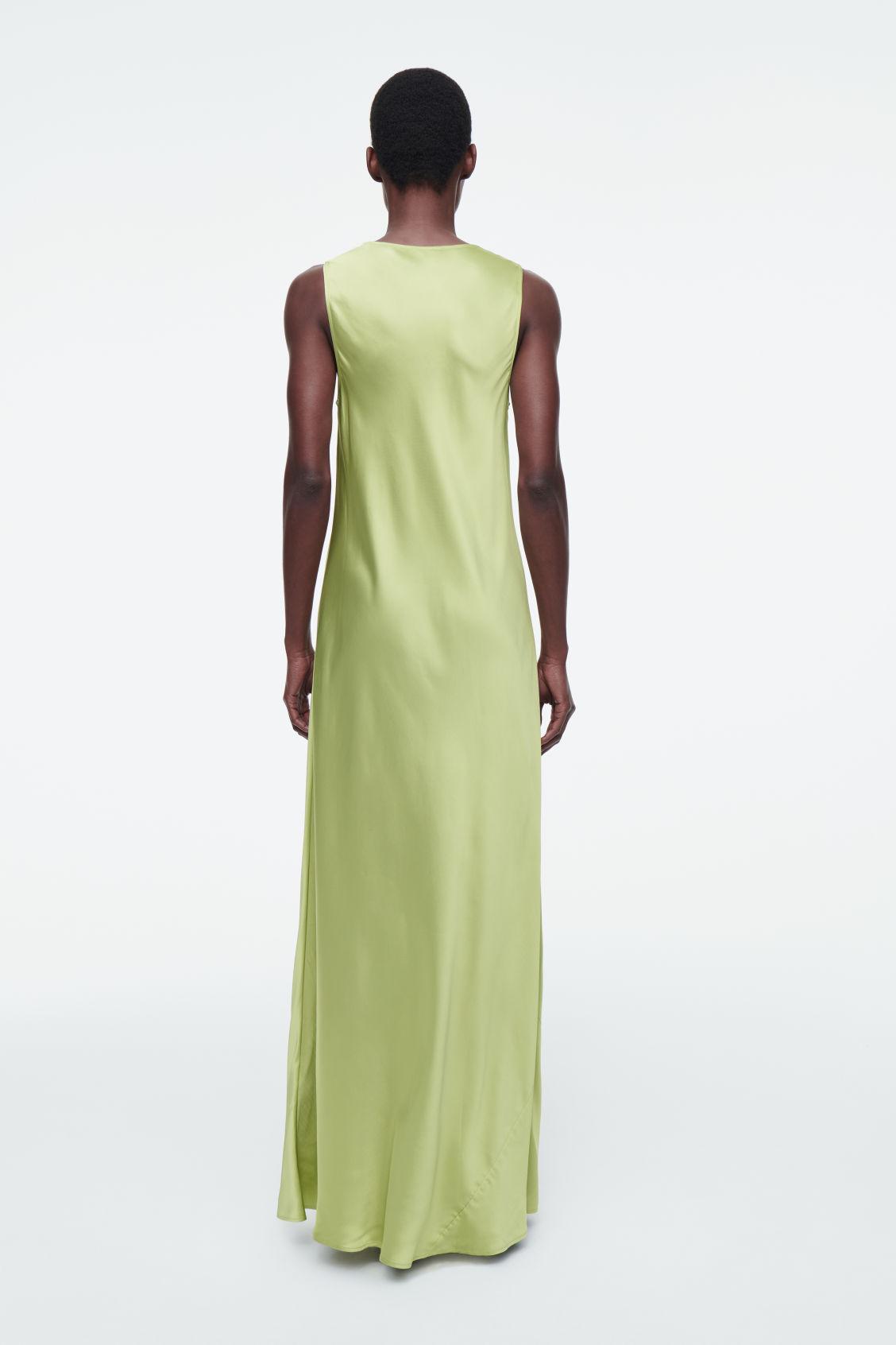 BIAS-CUT MAXI SLIP DRESS Product Image