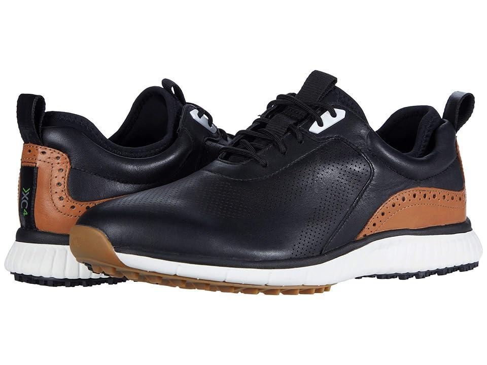 Johnston  Murphy Mens H1-Luxe Hybrid XC4 Waterproof Leather Golf Sneakers Product Image