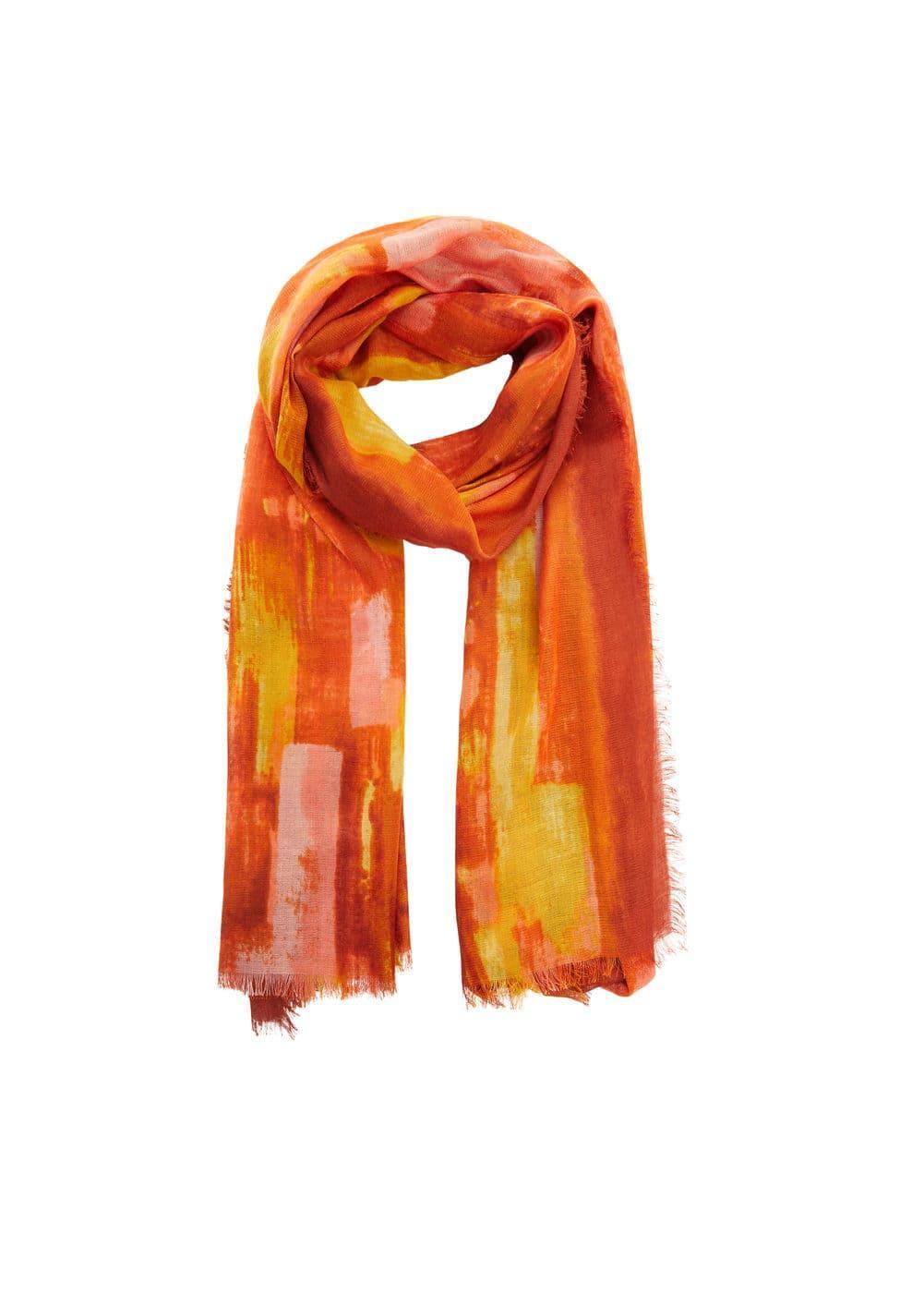 MANGO - Multicolor print scarf - One size - Women Product Image