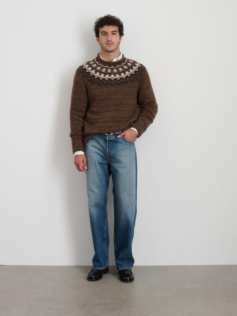 Fair Isle Rollneck Sweater Product Image