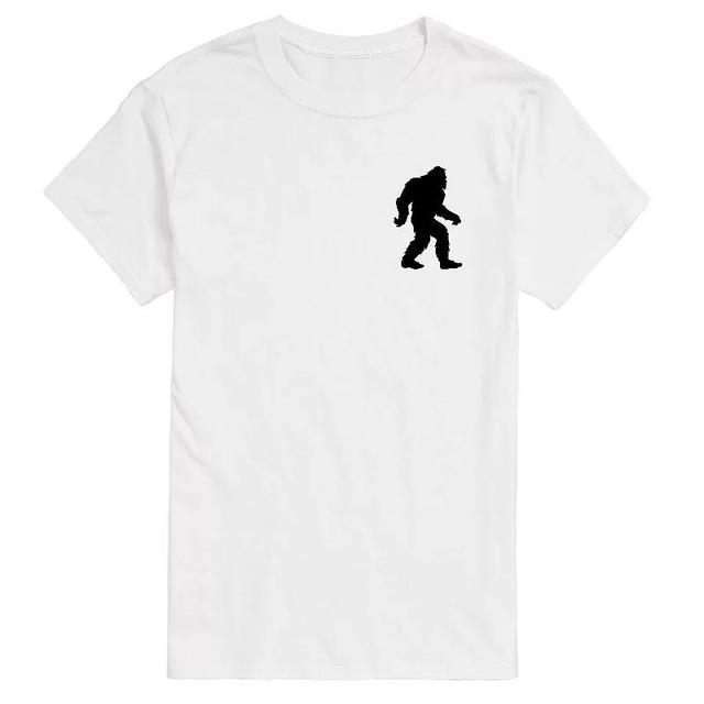 Big & Tall Sasquatch Silhouette Graphic Tee, Mens Product Image