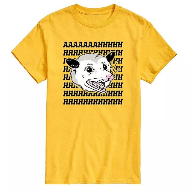 Mens Screaming Possum Graphic Tee Product Image