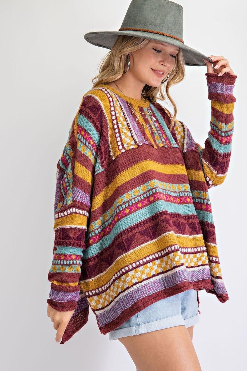 Extreme Boho Sweater Female Product Image