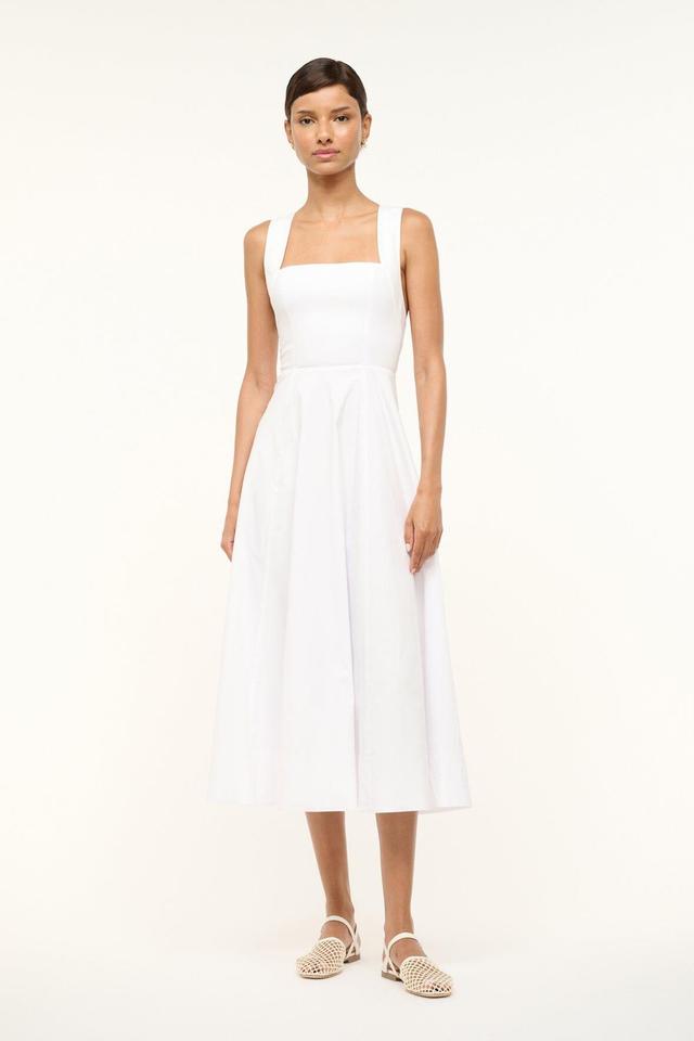 TERESA DRESS | WHITE Product Image