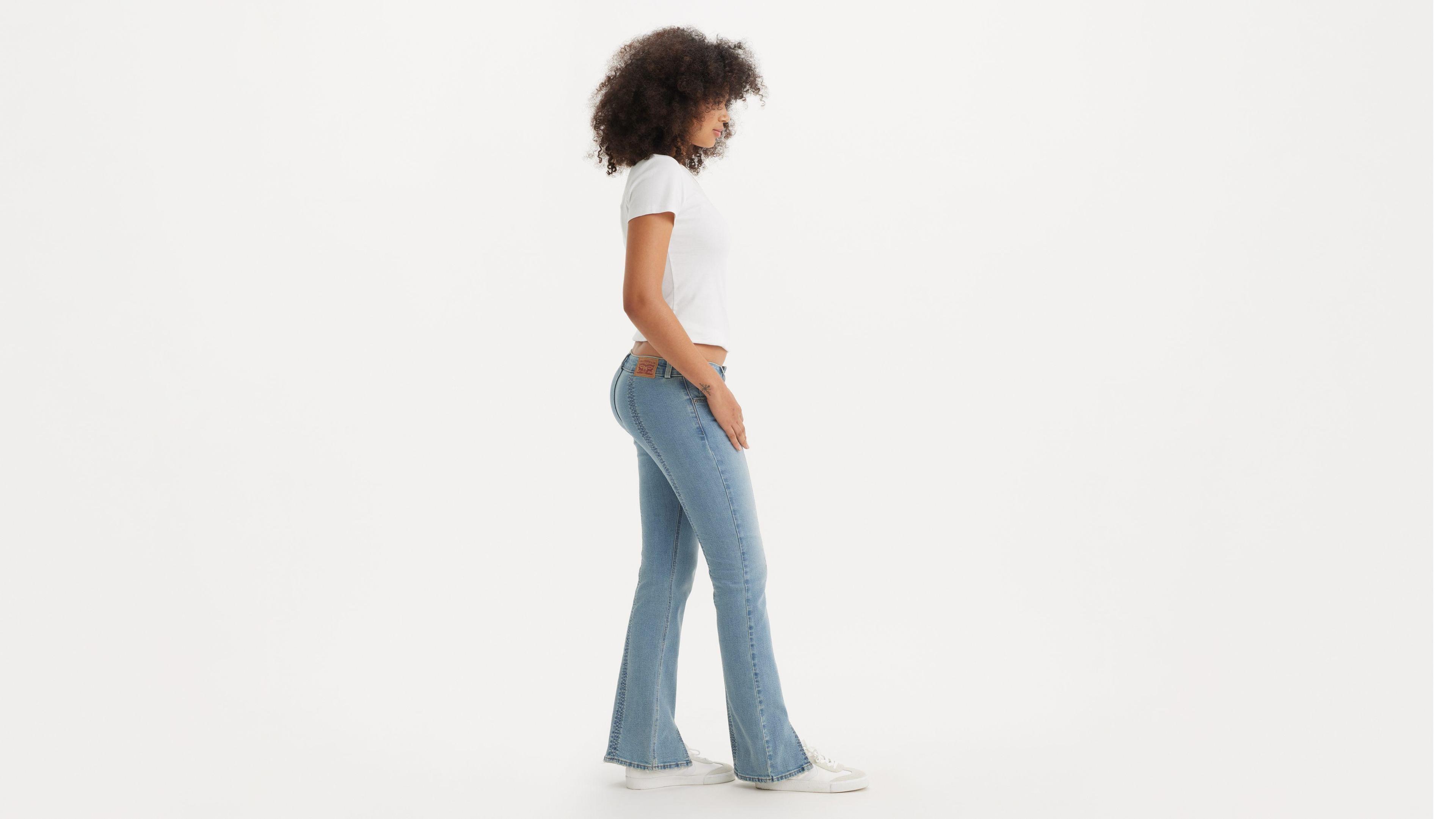 Seamed Superlow Bootcut Women's Jeans Product Image