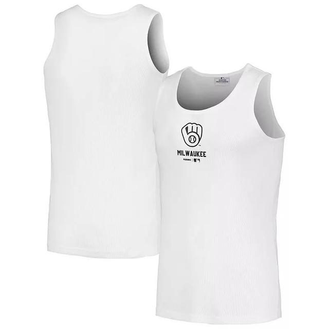 Mens PLEASURES Milwaukee Brewers Two-Pack Tank Top Product Image