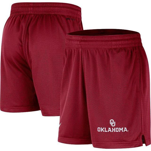 Mens Nike Crimson Oklahoma Sooners Mesh Performance Shorts Product Image