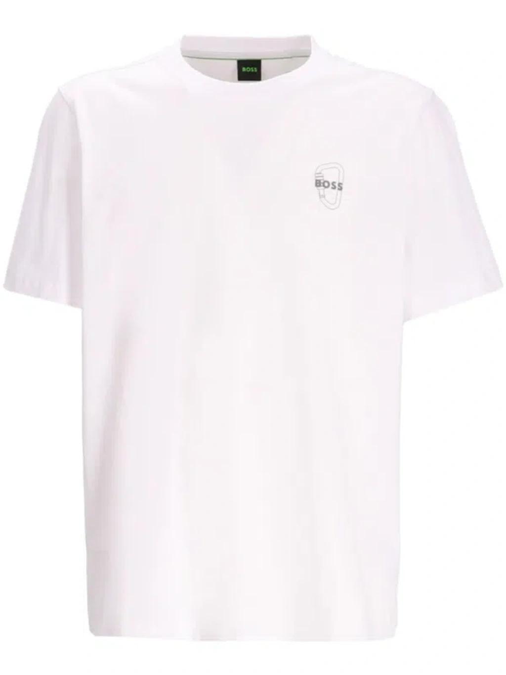 Graphic-print T-shirt In White Product Image