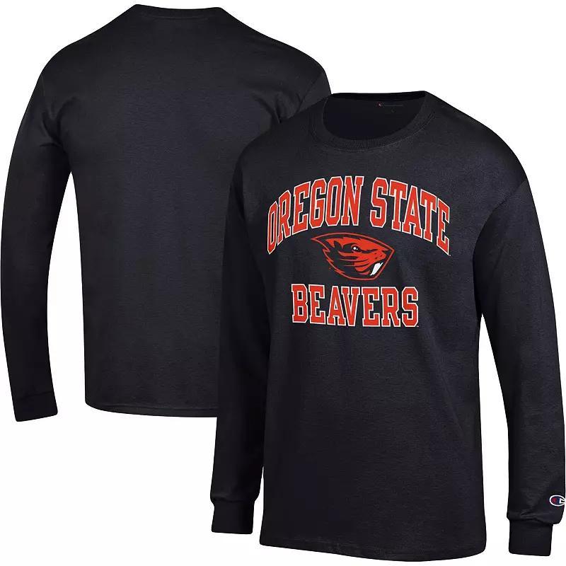 Mens Champion Oregon State Beavers High Motor Long Sleeve T-Shirt Product Image