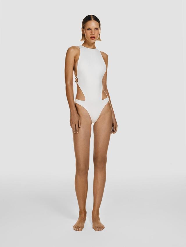 Icon swimsuit in Blanc Product Image