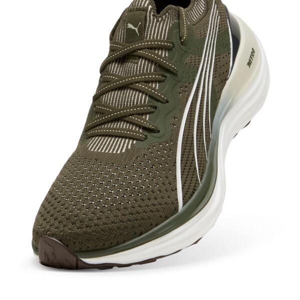 PUMA ForeverRun NITROâ¢ Knit Men's Running Shoes in Dark Olive/White Product Image