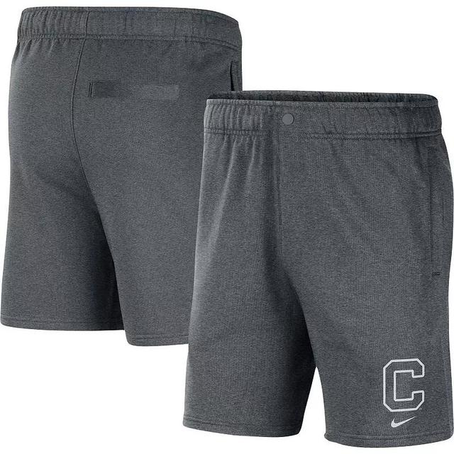 Mens Nike Gray Clemson Tigers Fleece Shorts Product Image