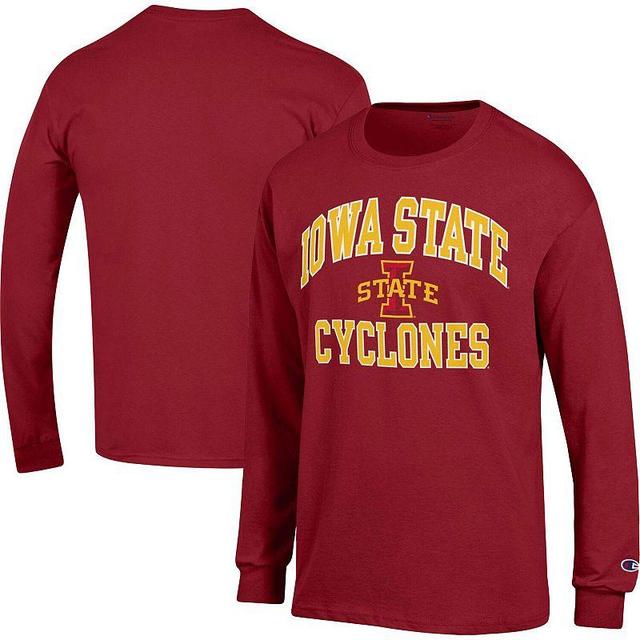 Mens Champion Maroon Minnesota Golden Gophers High Motor Long Sleeve T-Shirt Product Image