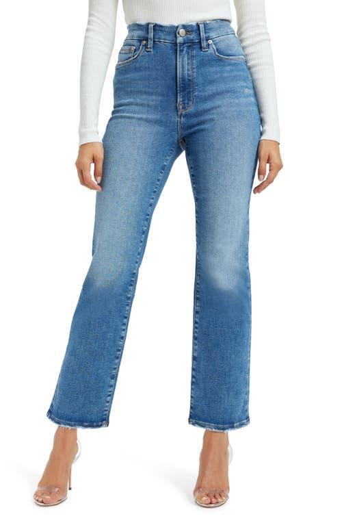 Good American Always Fits Good Classic Straight Leg Jeans Product Image