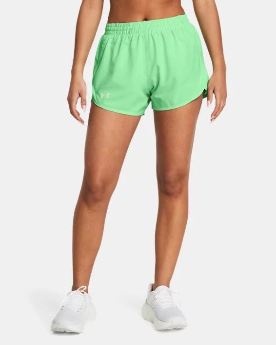 Plus Size Under Armour Fly-By Shorts, Womens Product Image