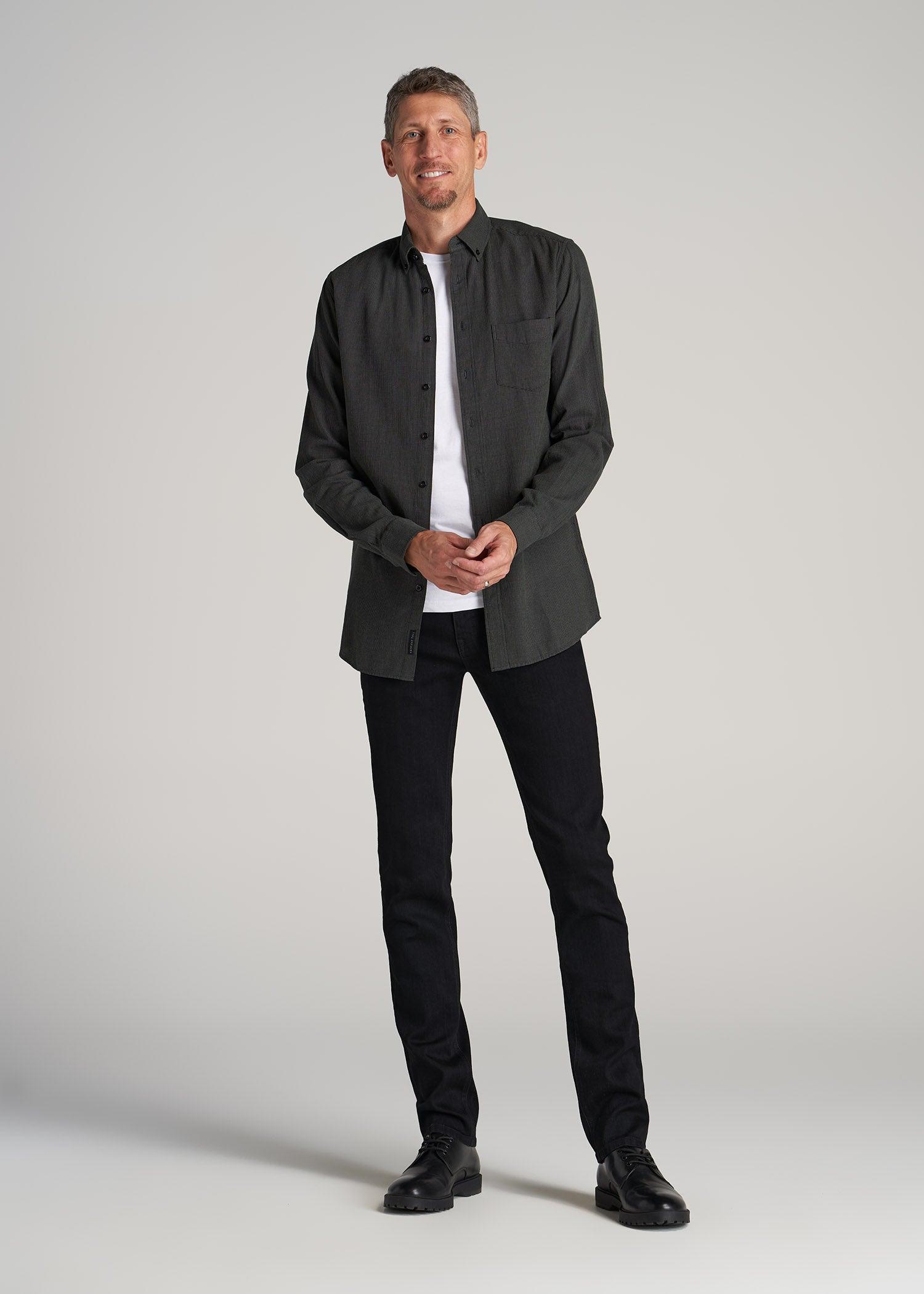 Dylan SLIM-FIT Jeans for Tall Men in Black Male Product Image