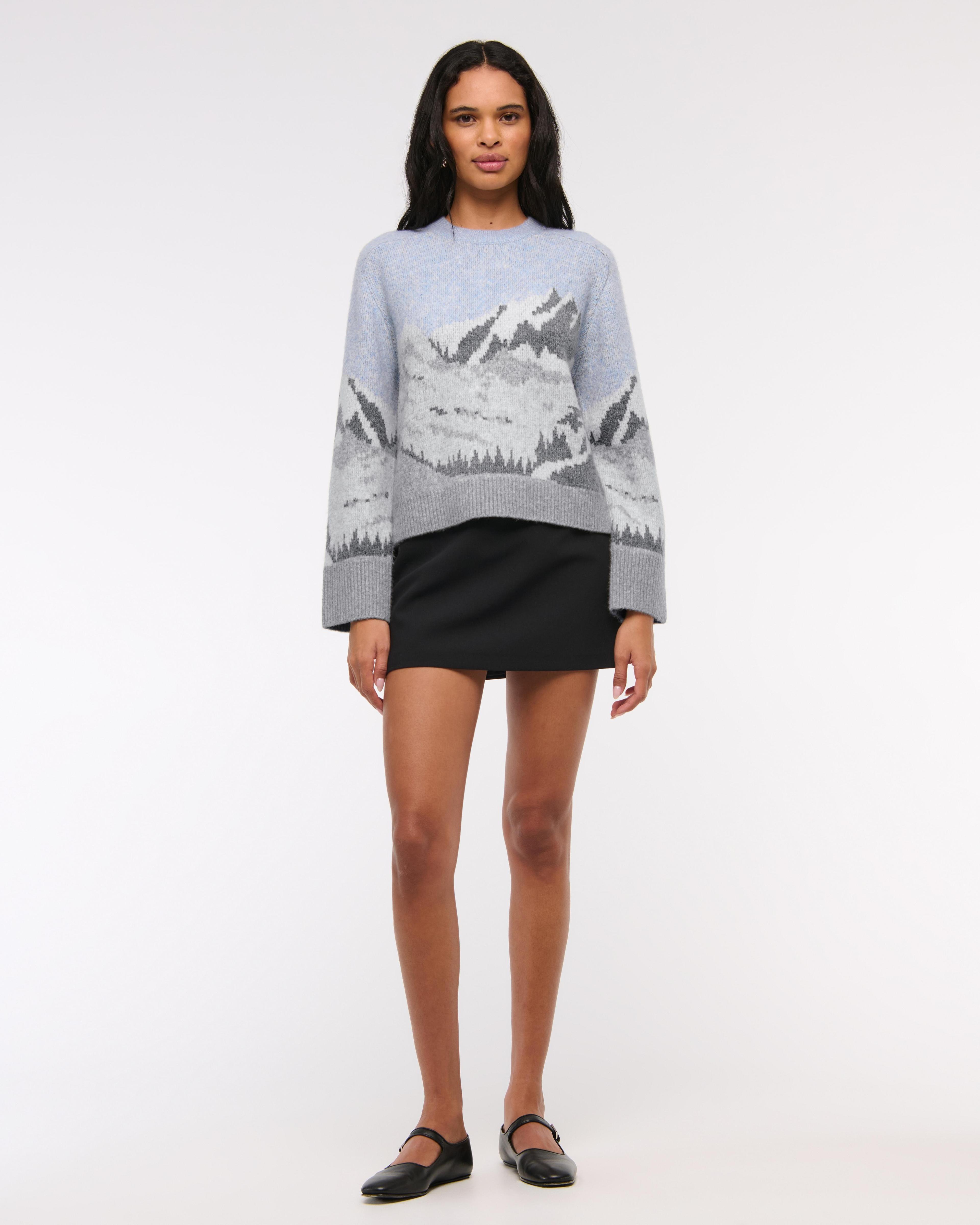 The A&F Madeline Crew Sweater Product Image