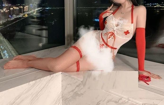 Nurse Lingerie Costume Set Product Image