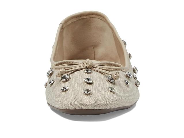 Schutz Arissa Crystal Flat in Neutral. - size 6.5 (also in 10, 6, 7, 7.5, 8, 8.5, 9, 9.5) Product Image