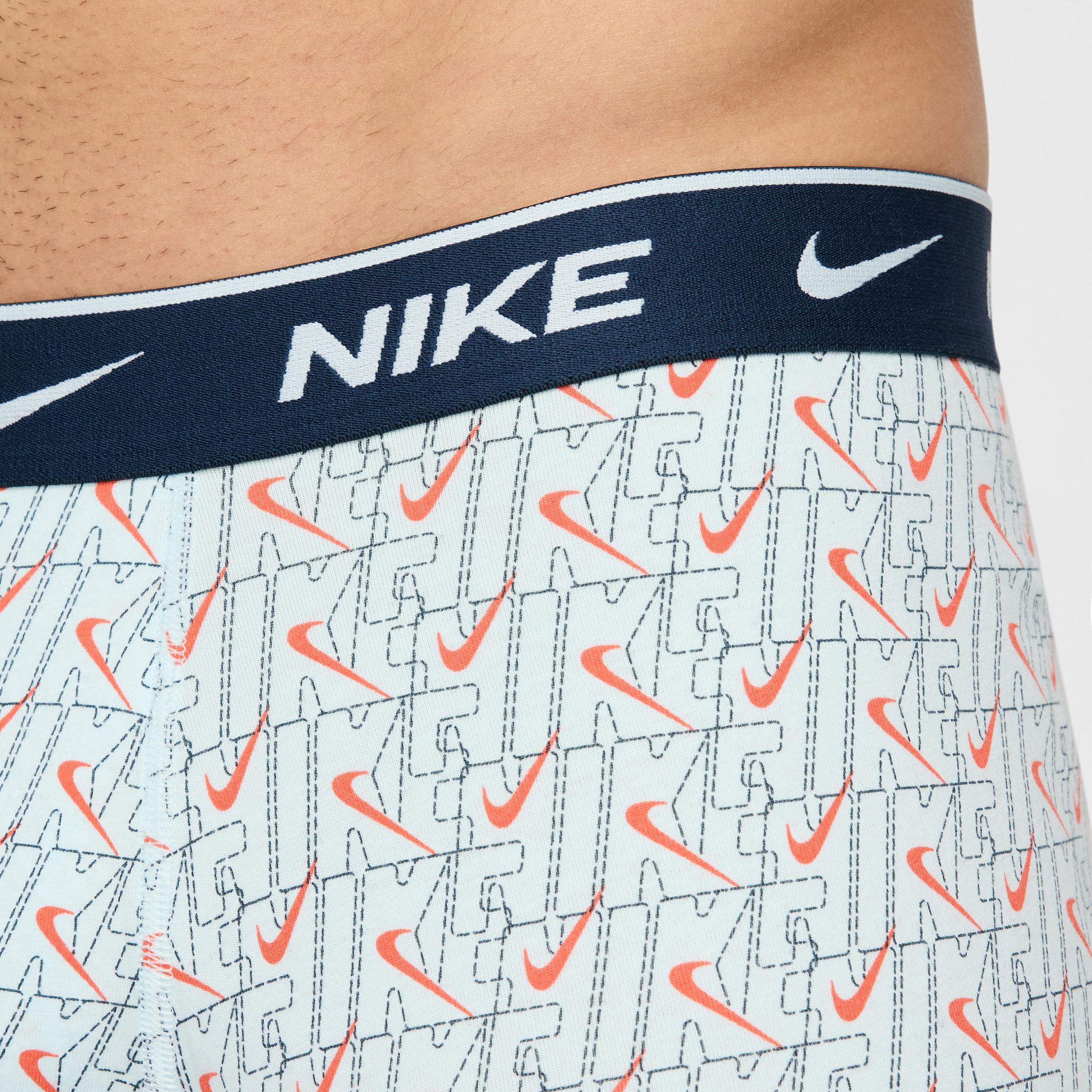 Nike Mens Dri-FIT Essential Cotton Stretch Boxer Briefs (3-Pack) Product Image