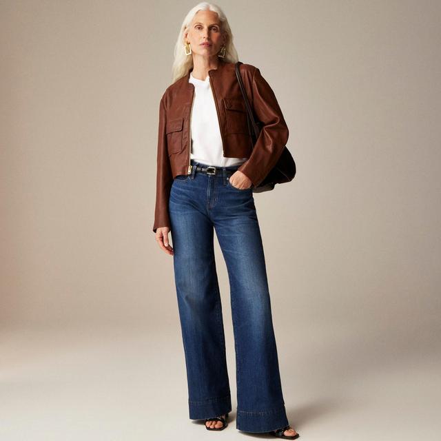 Low-rise denim trouser in 1996 semi-stretch Product Image