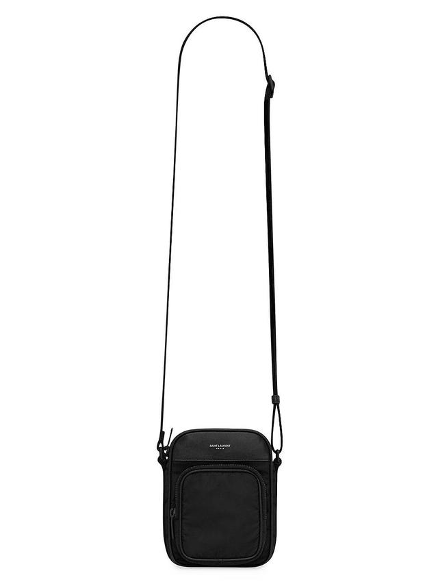 Womens City Saint Laurent Mini Camera Bag In Nylon Product Image