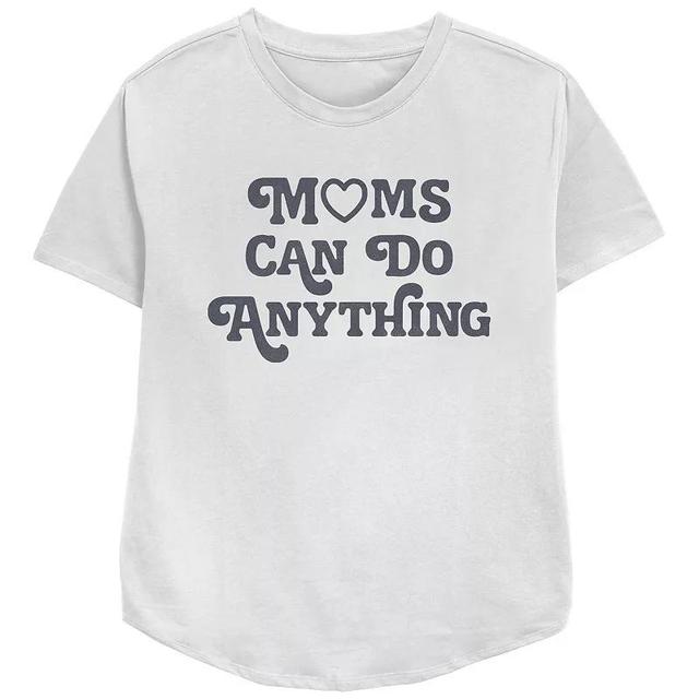 Womens Moms Can Do Anything Relaxed Fit Graphic Tee Product Image